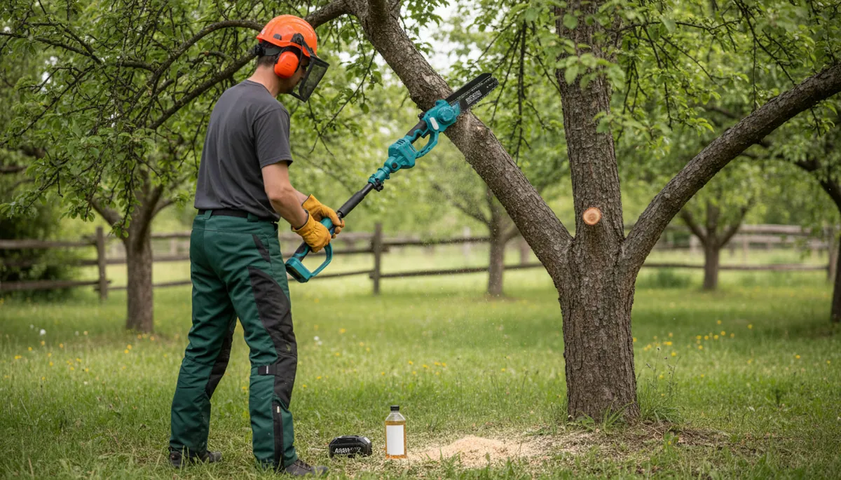 Comment couper une branche à la tronçonneuse ?