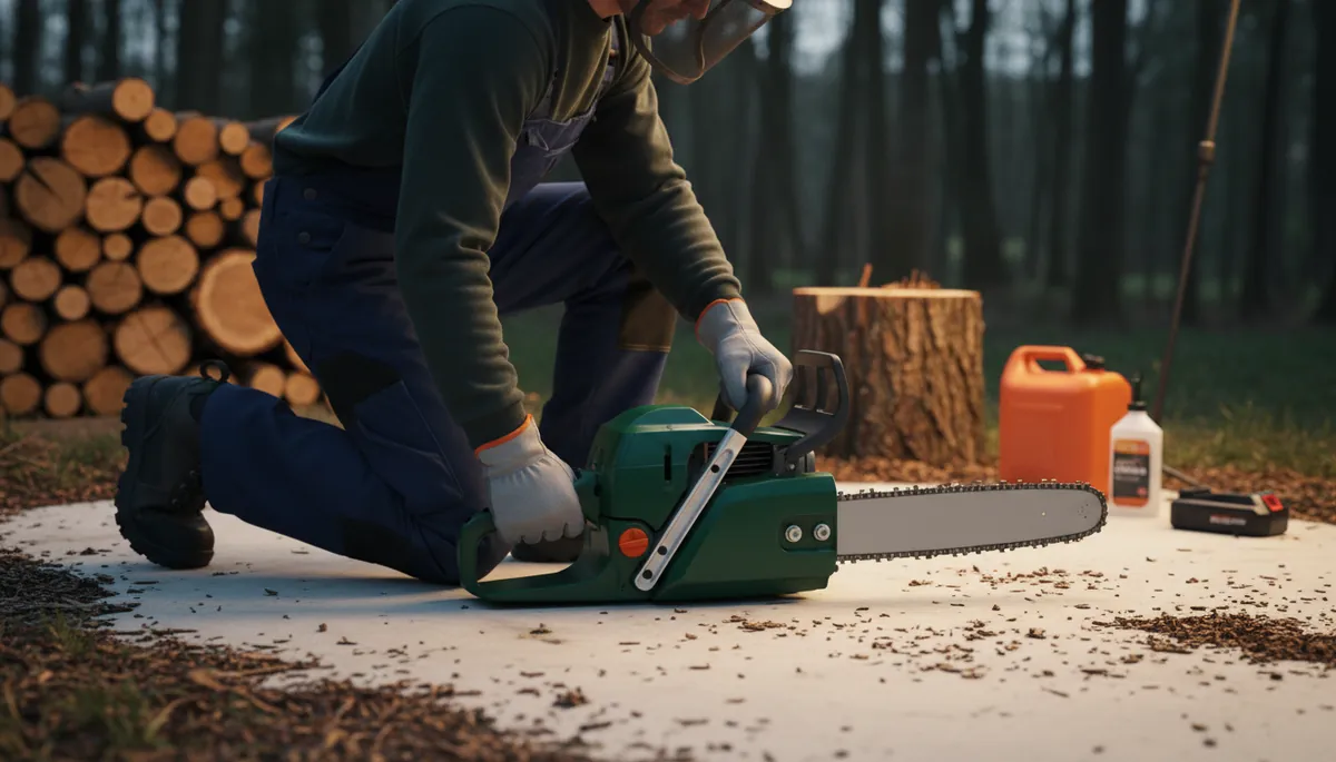 Comment démarrer une tronçonneuse Stihl ?