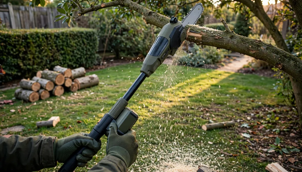 Quel diamètre de branche peut-on couper avec une élagueuse ?